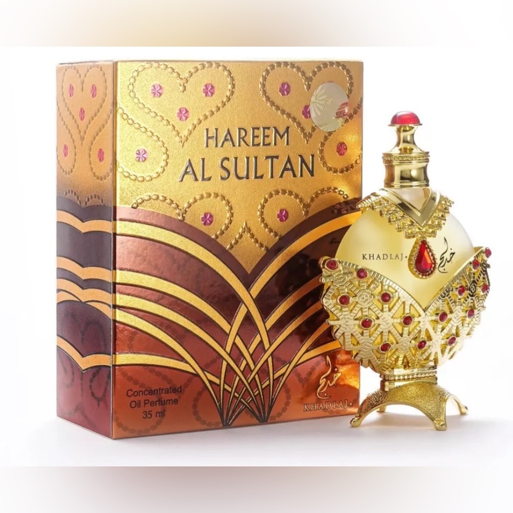 NWT Khadlaj Hareem Al Sultan Gold Original Perfume Concentrated Perfume Oil 35ml